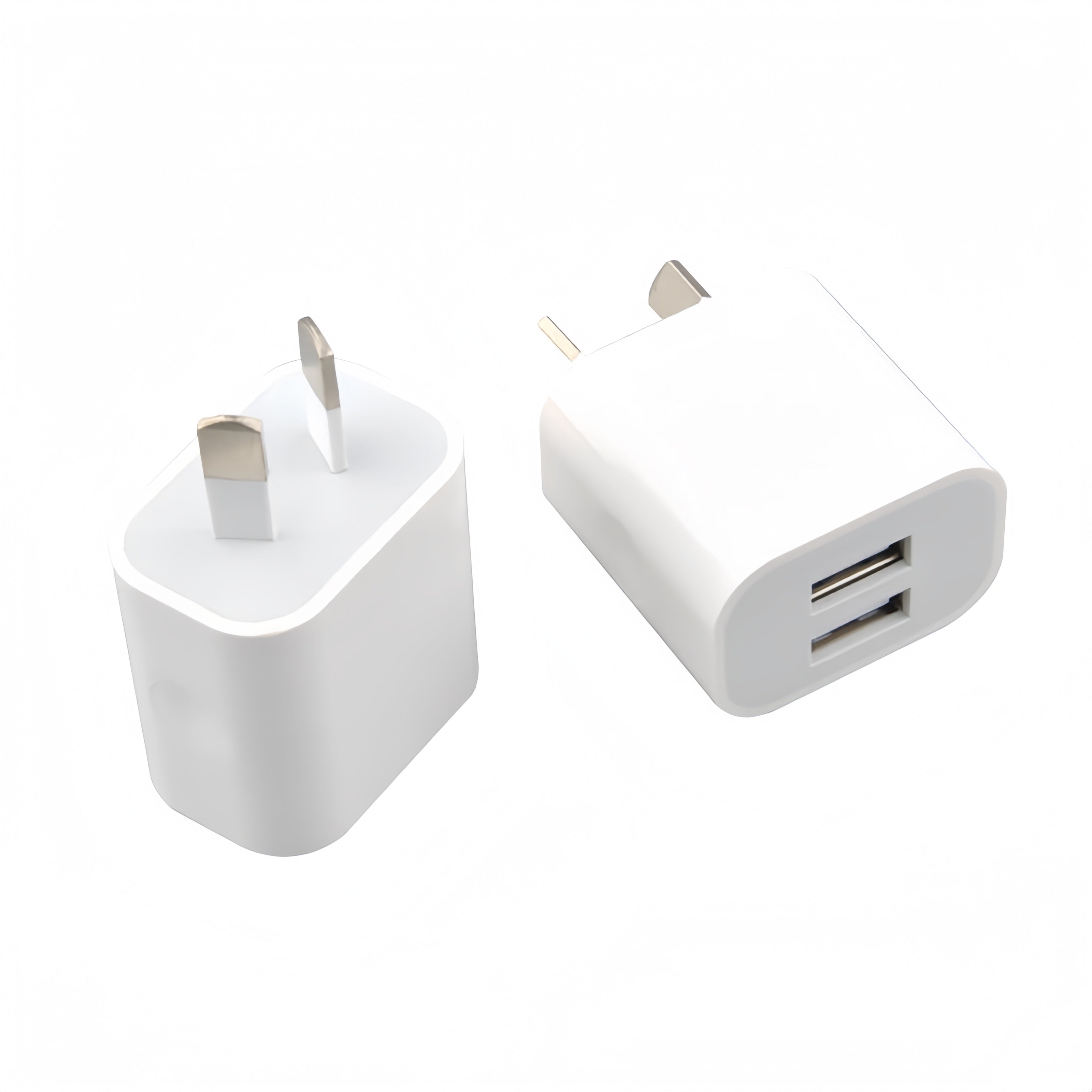 (1/250x Pack) 20 Watt USB 2x Port Power Adapter (AUS/NZ Outlet)