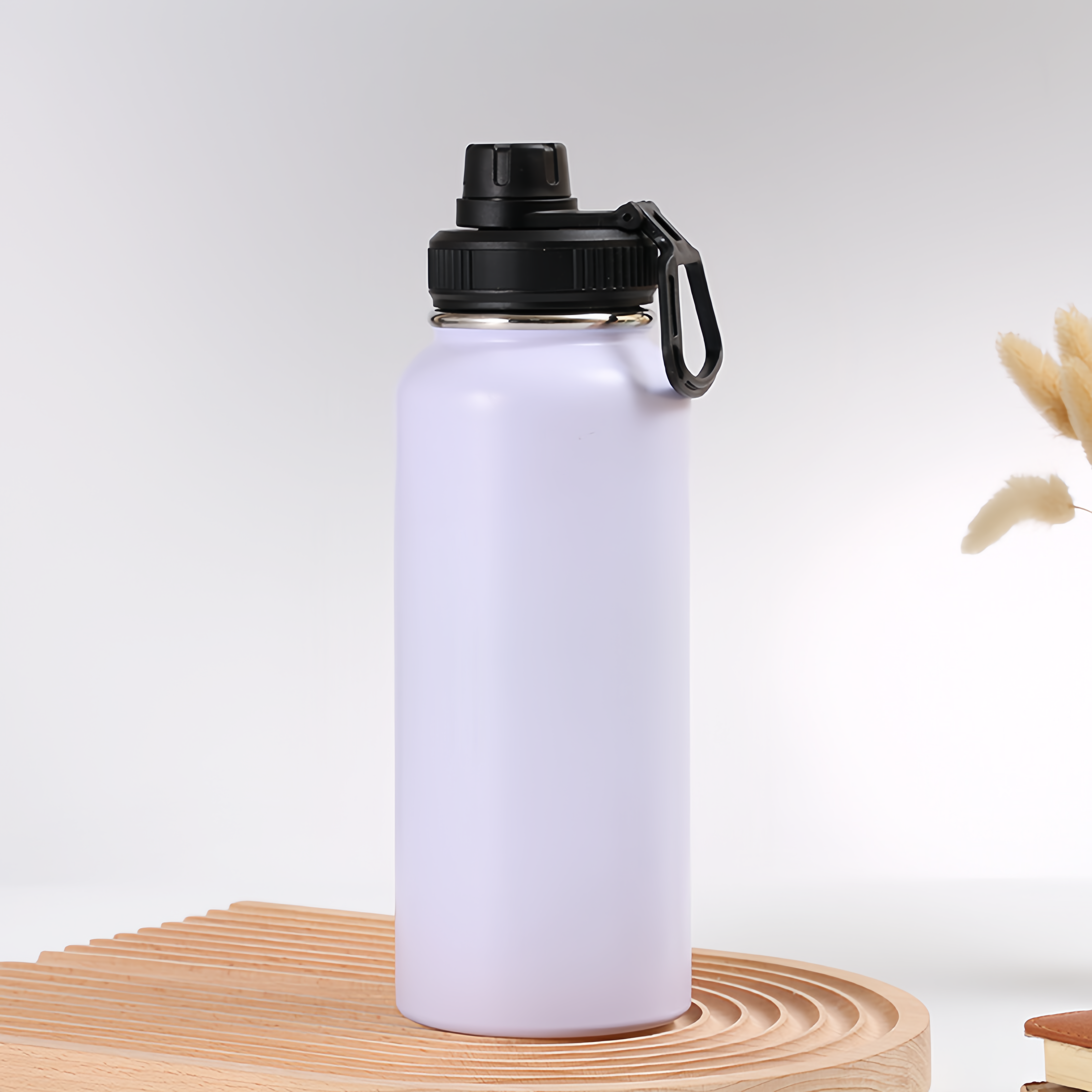 (1/100x Pack) 950ML Stainless Steel Insulated Water Bottle