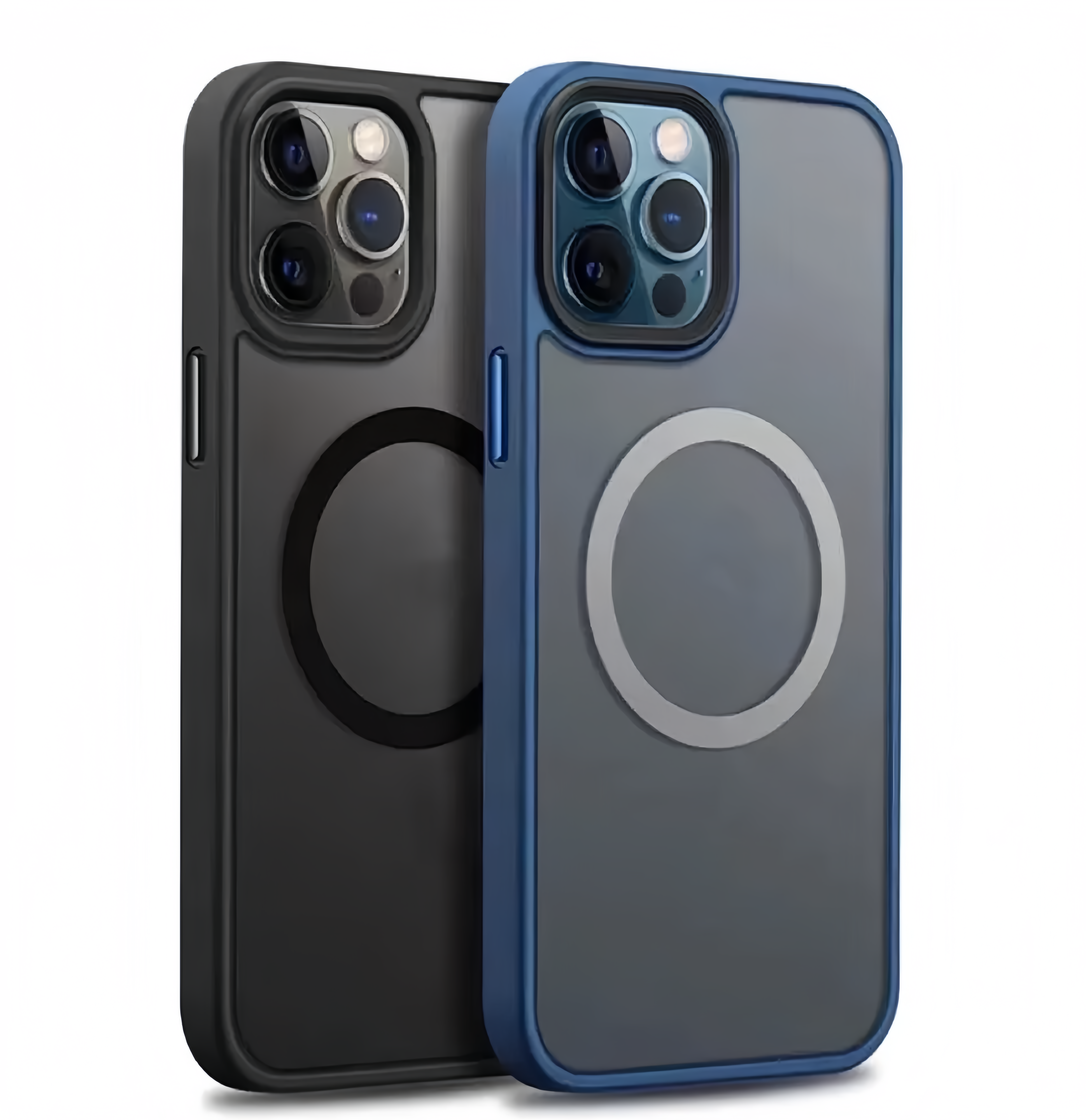 (1/100x) 15 Series Transparent Acrylic Magsafe iPhone Case