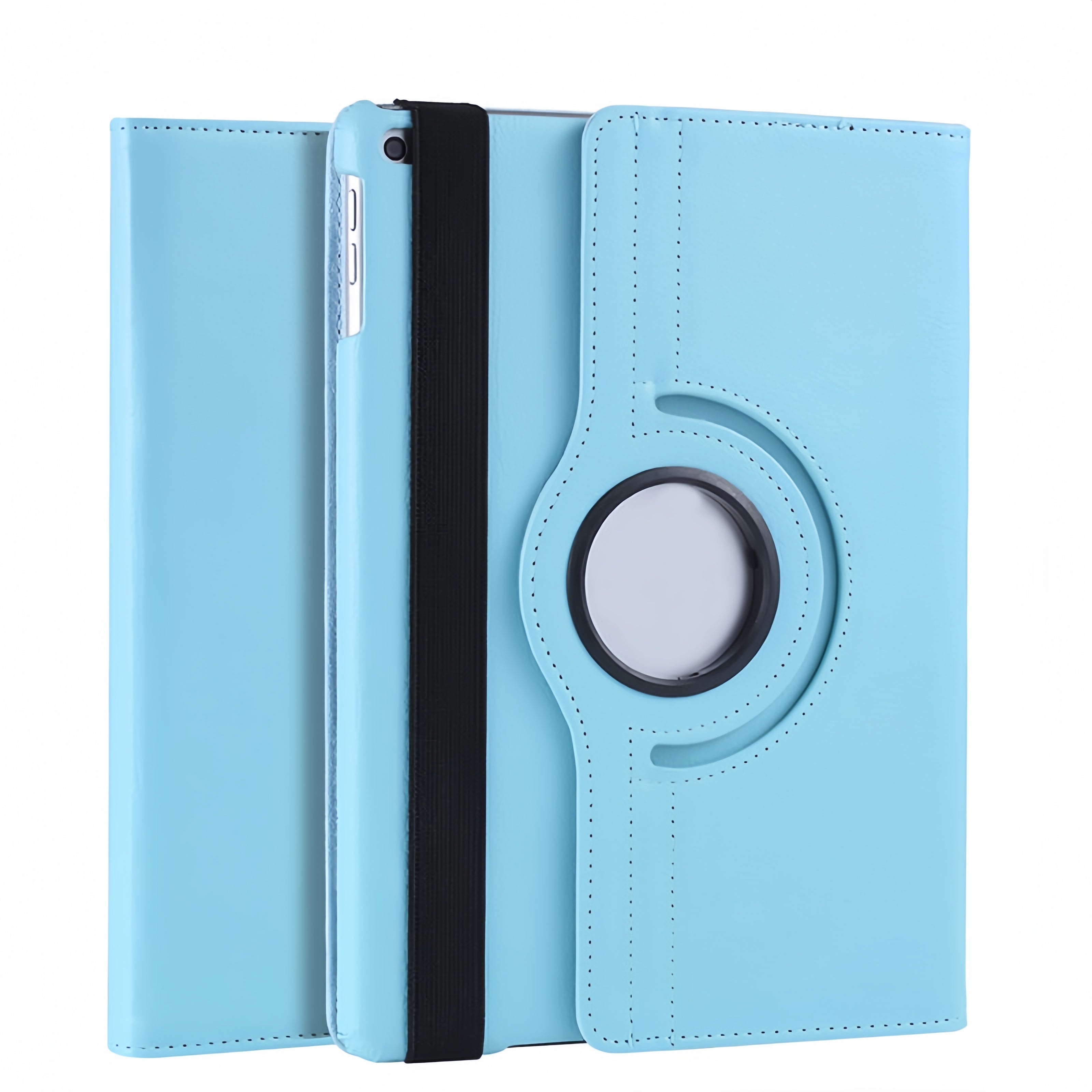 (1/100x Pack) Apple iPad Mini Gen 6, 7 8.3 Inch 360 Degree Rotating Vegan Leather Protective Case For iPad