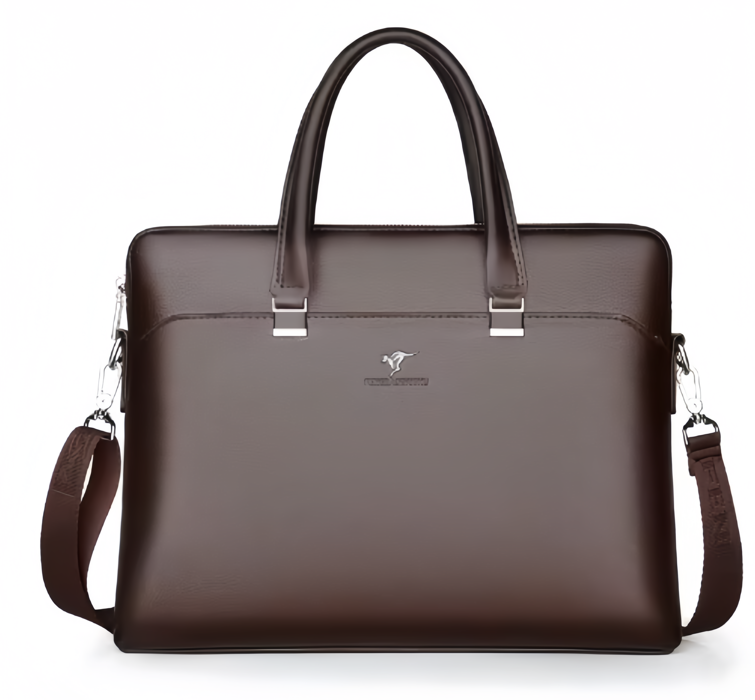 (1/100x Pack) Luxury Business Style Vegan Leather Laptop Case