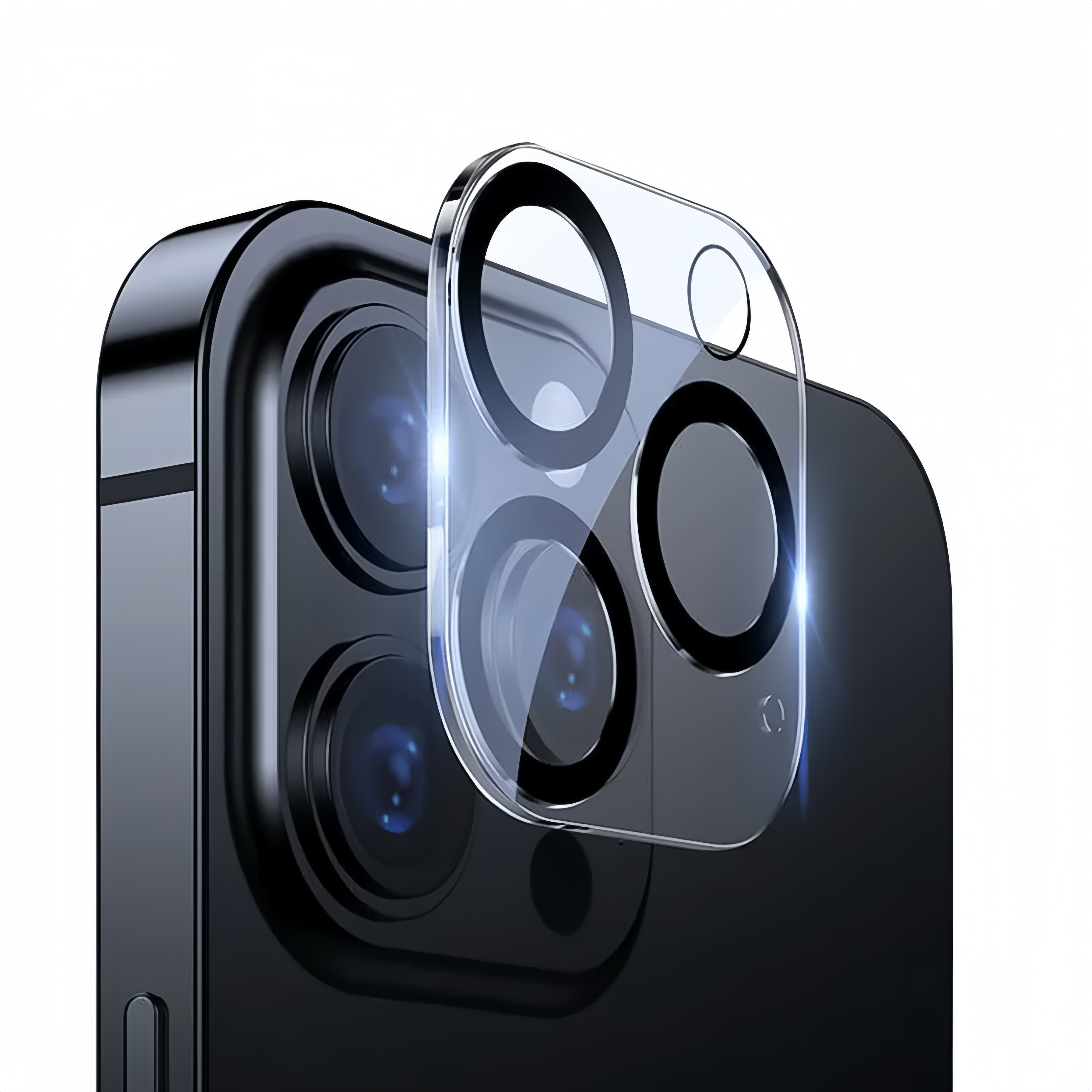 (1/100x Pack) Tempered Glass Lens Screen Protector