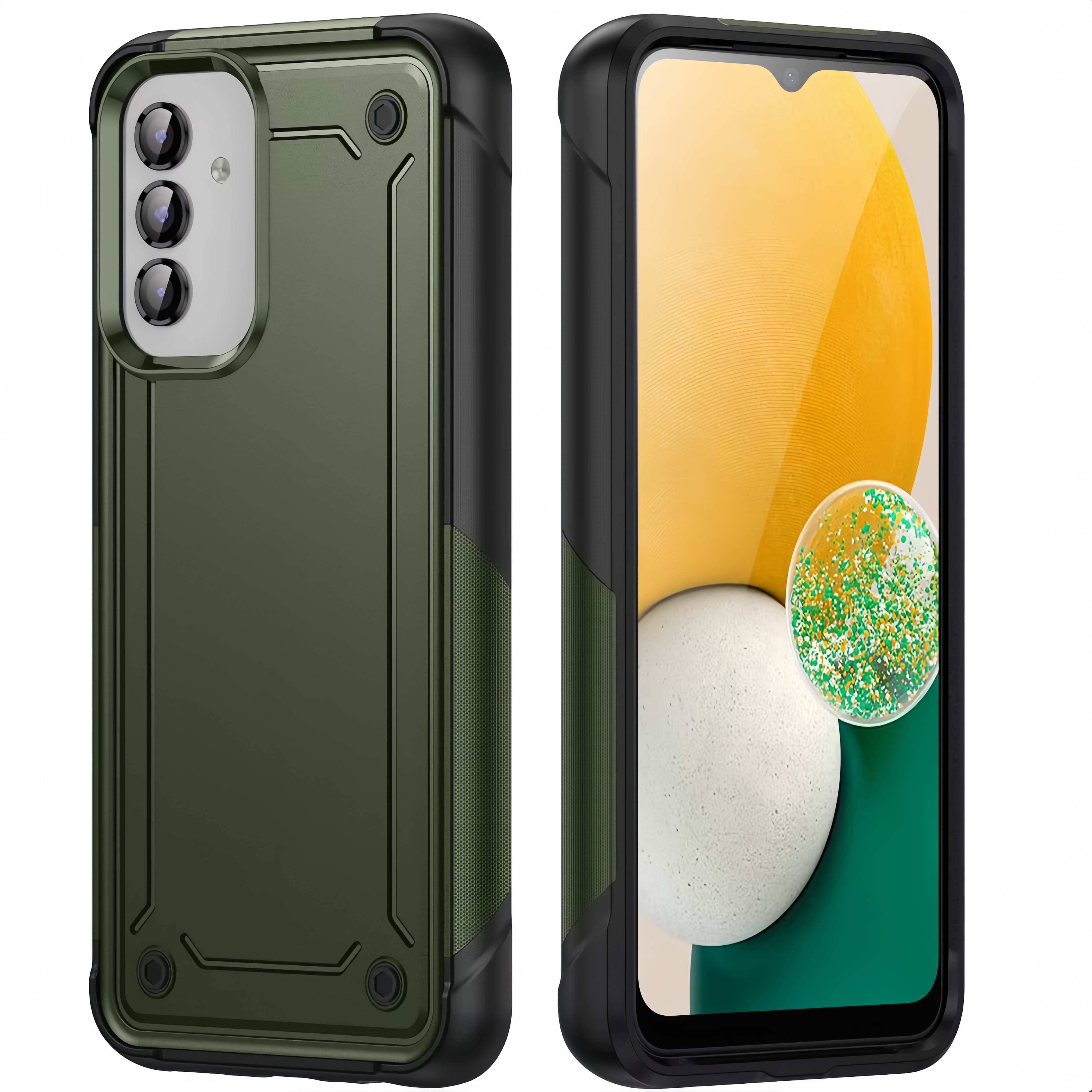 (1/100x Pack) S24 Series Premium Heavy Duty Samsung Case