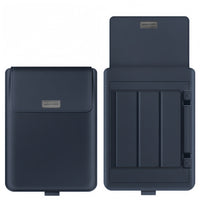 (1/100x Pack) Vegan Leather Multifunctional Laptop Sleeve