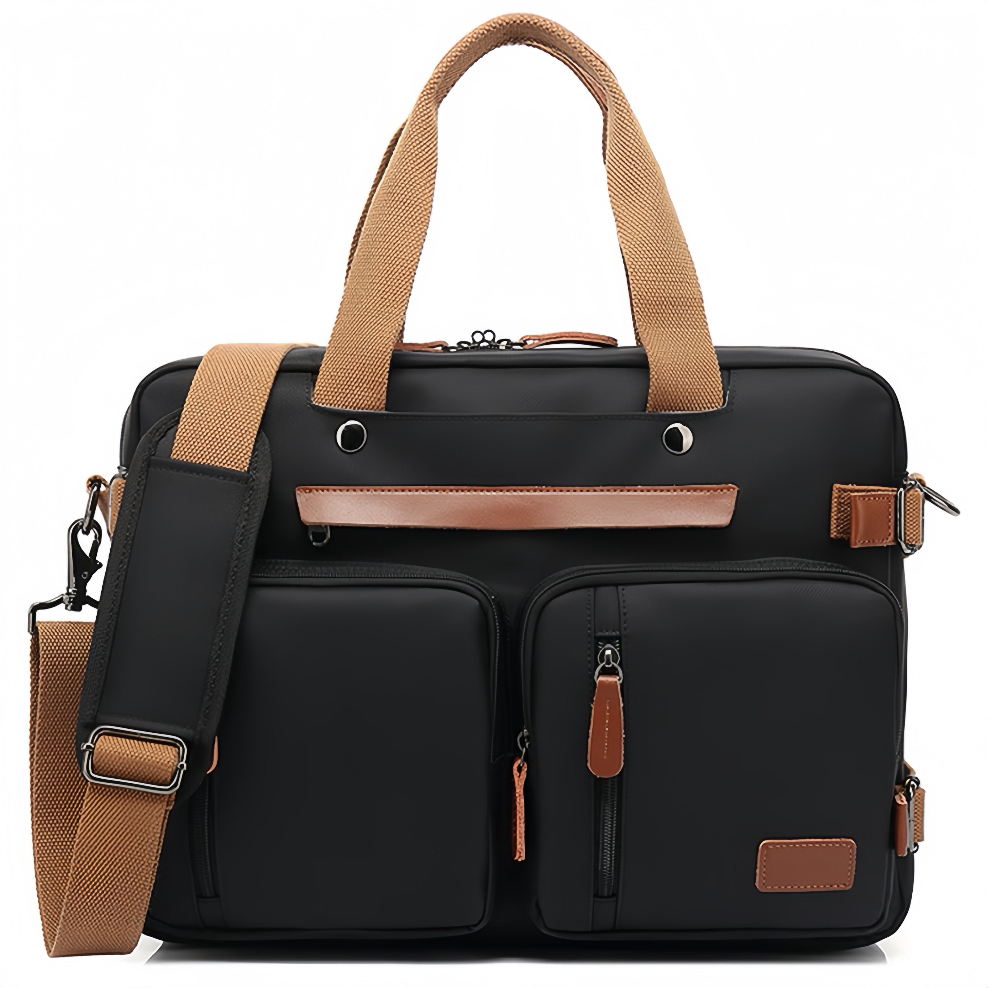 (1/100x Pack) MultiCompartment Professional Laptop Shoulder Bag