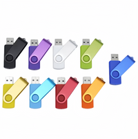 (1/100x Pack) 64/128GB Swivel USB Flash Drive