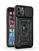 (1/100x Pack) 15 Series Trade Heavy Duty iPhone Case With Ring Stand