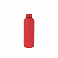 (1/100x Pack) 500ML/1L Double Insulated Stainless Steel Water Bottle