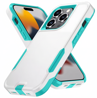 (1/100x Pack) 15 Series Shockproof Heavy Duty Magsafe iPhone Case