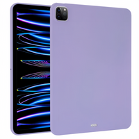 (1/100x) Apple iPad Pro Gen 6 11, 12.9 Inch Solid Tone Silicone iPad Case