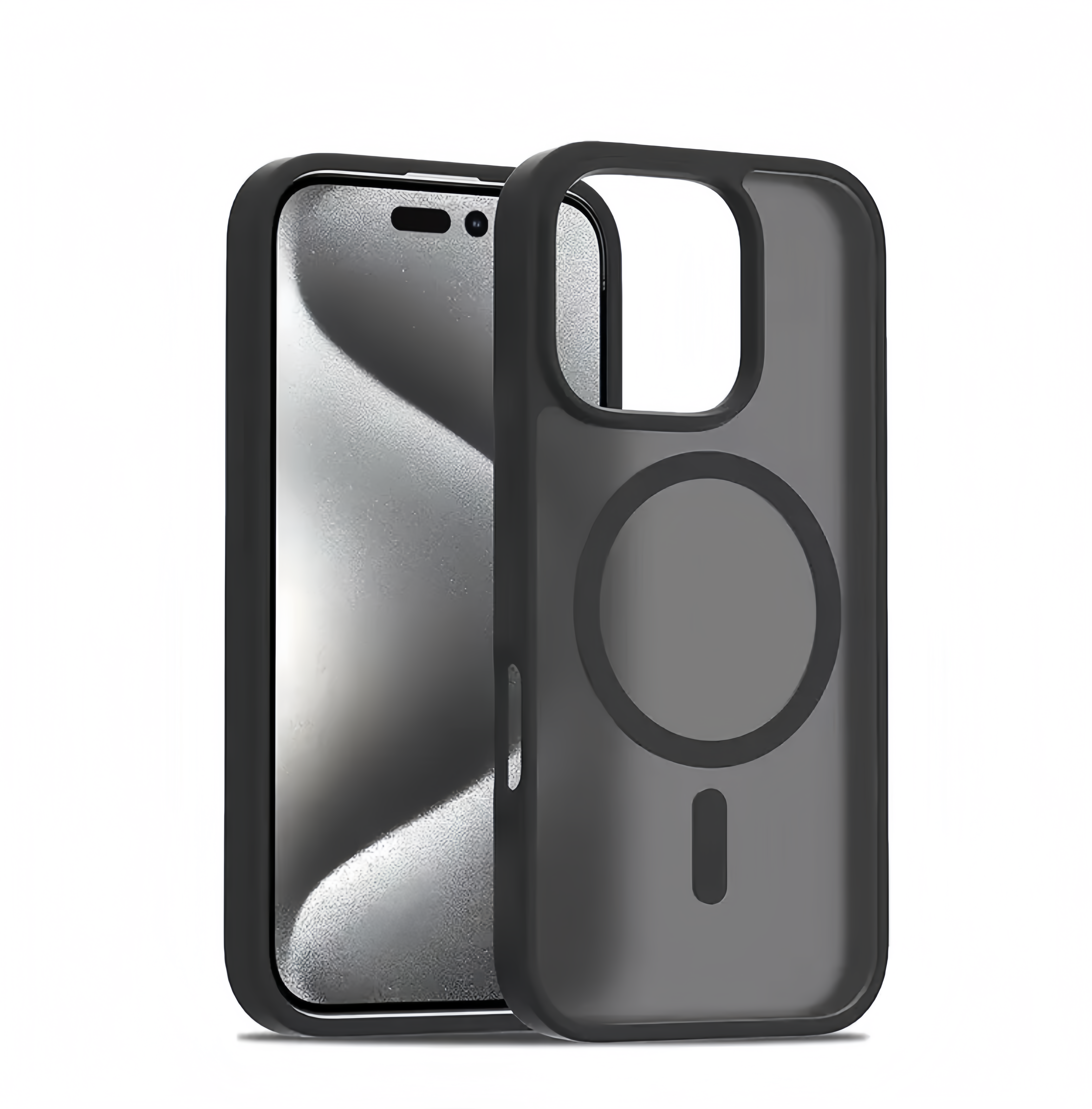 (1/100x) 15 Series Transparent Acrylic Magsafe iPhone Case