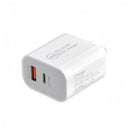 (1/250x Pack) 20 Watt USB Type C & USB Type A Power Adapter (AUS/NZ Outlet)