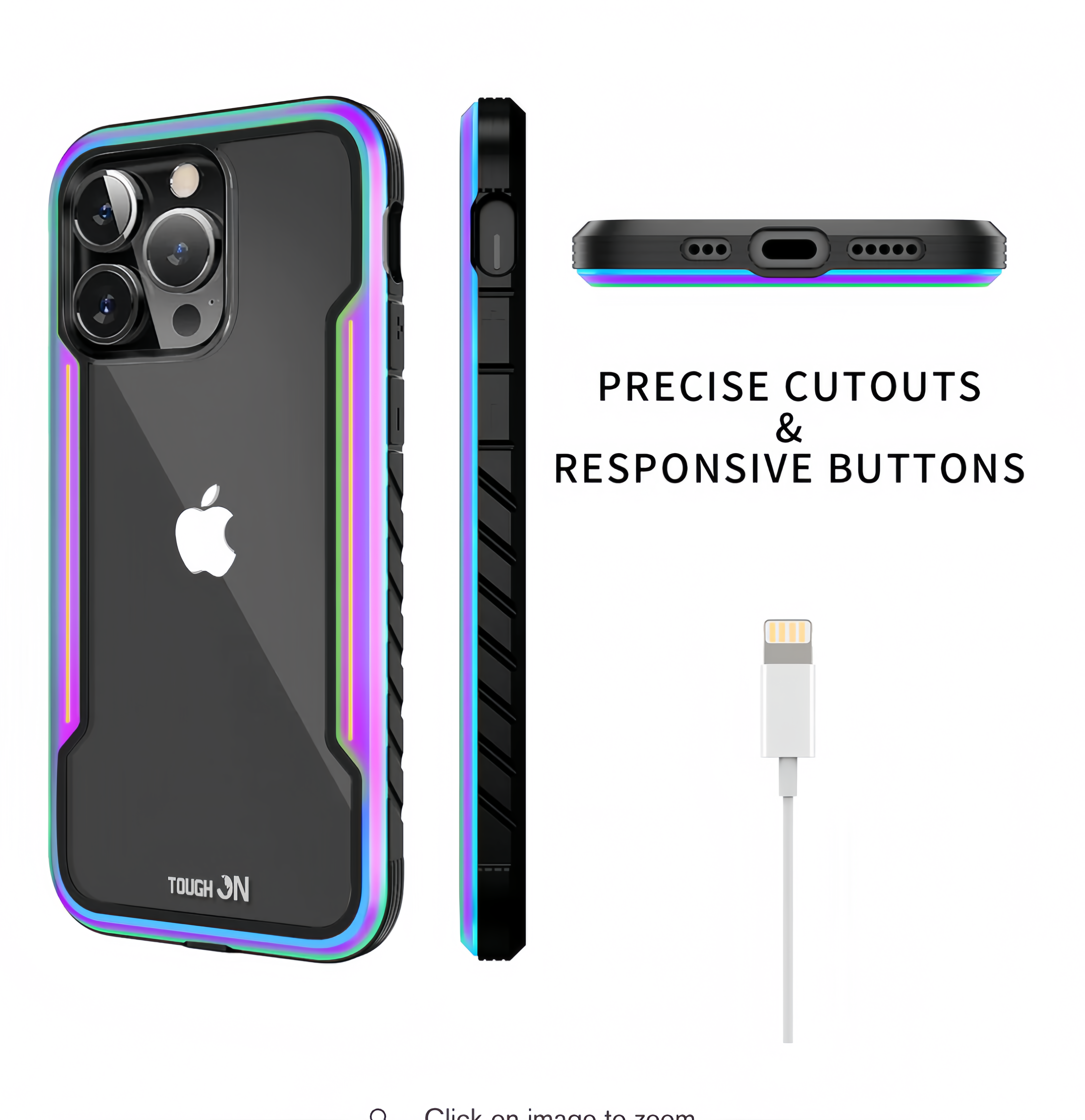 (1/100x Pack) 15 Series Defence Shield Heavy iPhone Duty Case