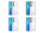 (1/100x Pack) S24 Series Transparent Shockproof Coloured Bumper Case