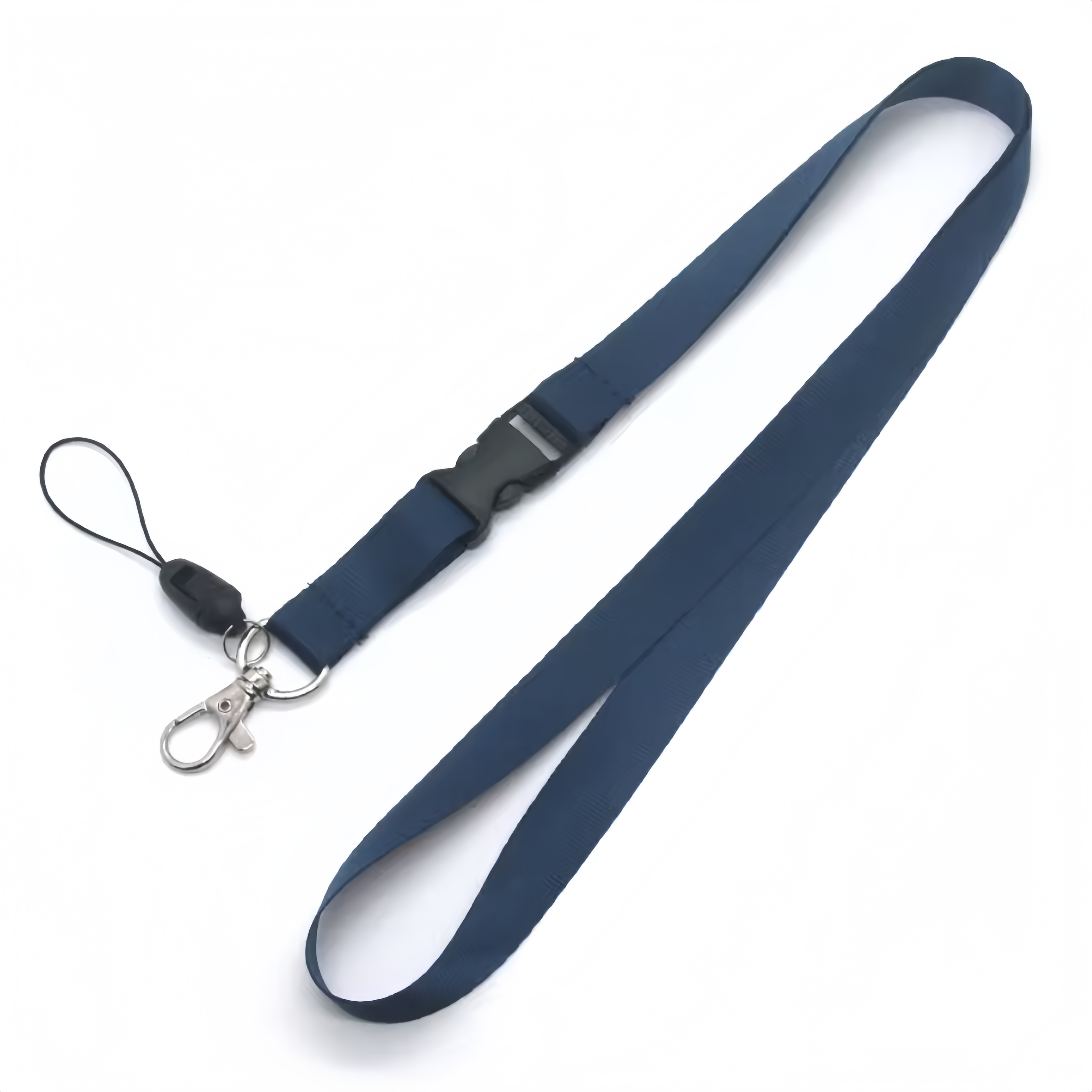 (25/500x Pack) Solid Colour/Custom Logo Keychain Lanyard