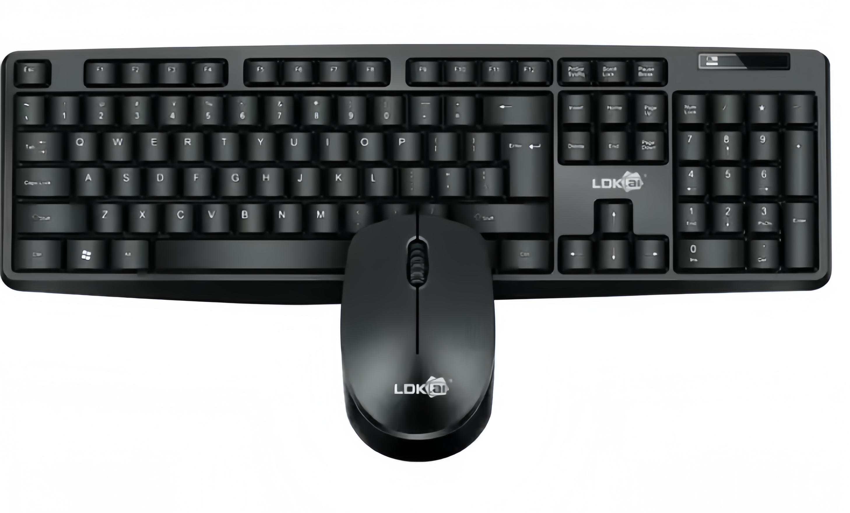 (1/100x Pack) Wireless Keyboard And Mouse Set For Laptop/Computer