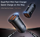(1/100x Pack) 15.5W Mcdodo Dual USB Port Car Charging Socket