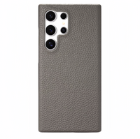 (1/100x Pack) S23 Series Ultra Thin Vegan leather Samsung Case