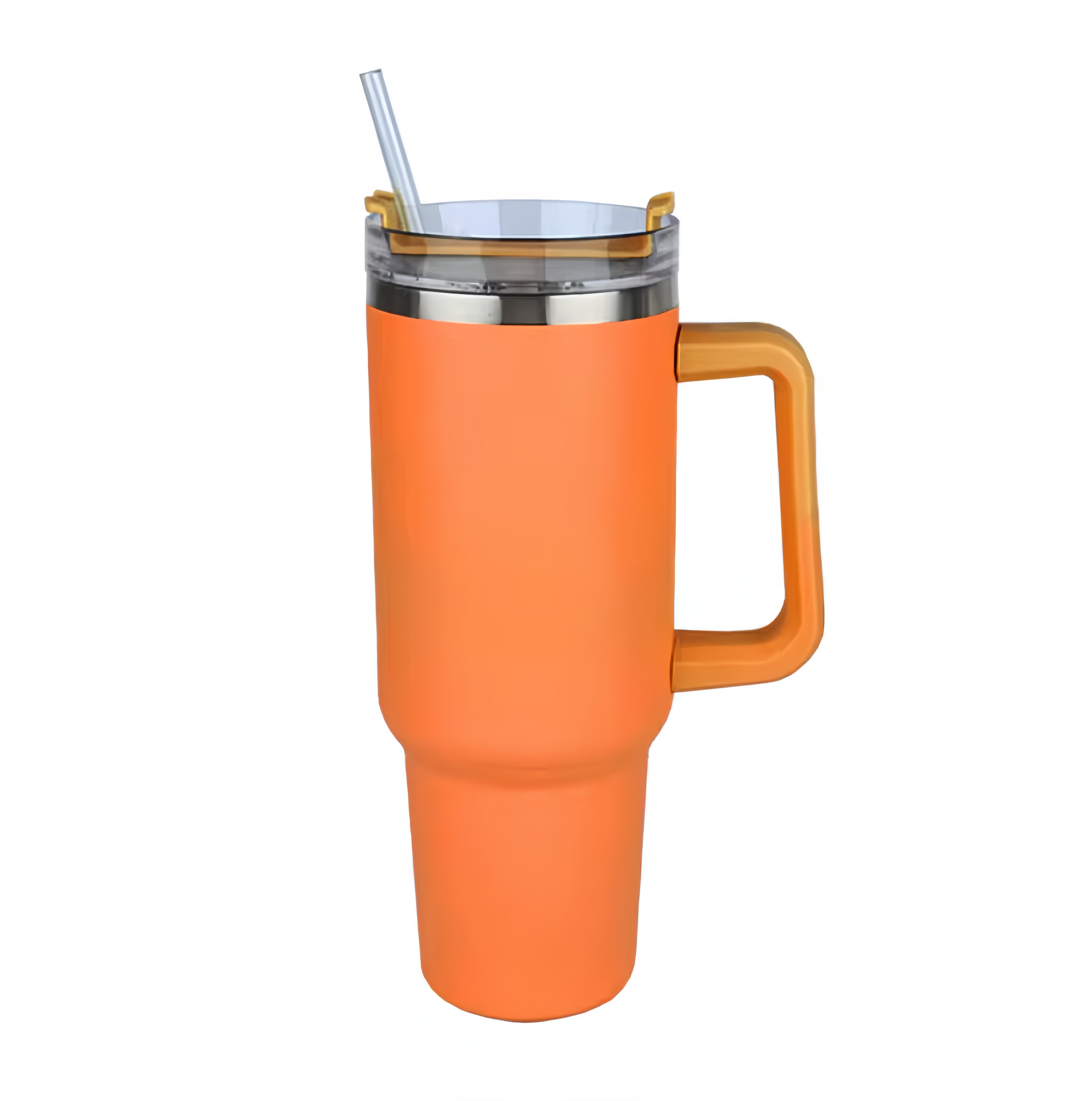 (1/100x Pack) 1.2L Double Insulated Stainless Steel Tumbler With Handle