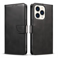 (1/100x Pack) iPhone 15 Series Flip Wallet Vegan Leather Case