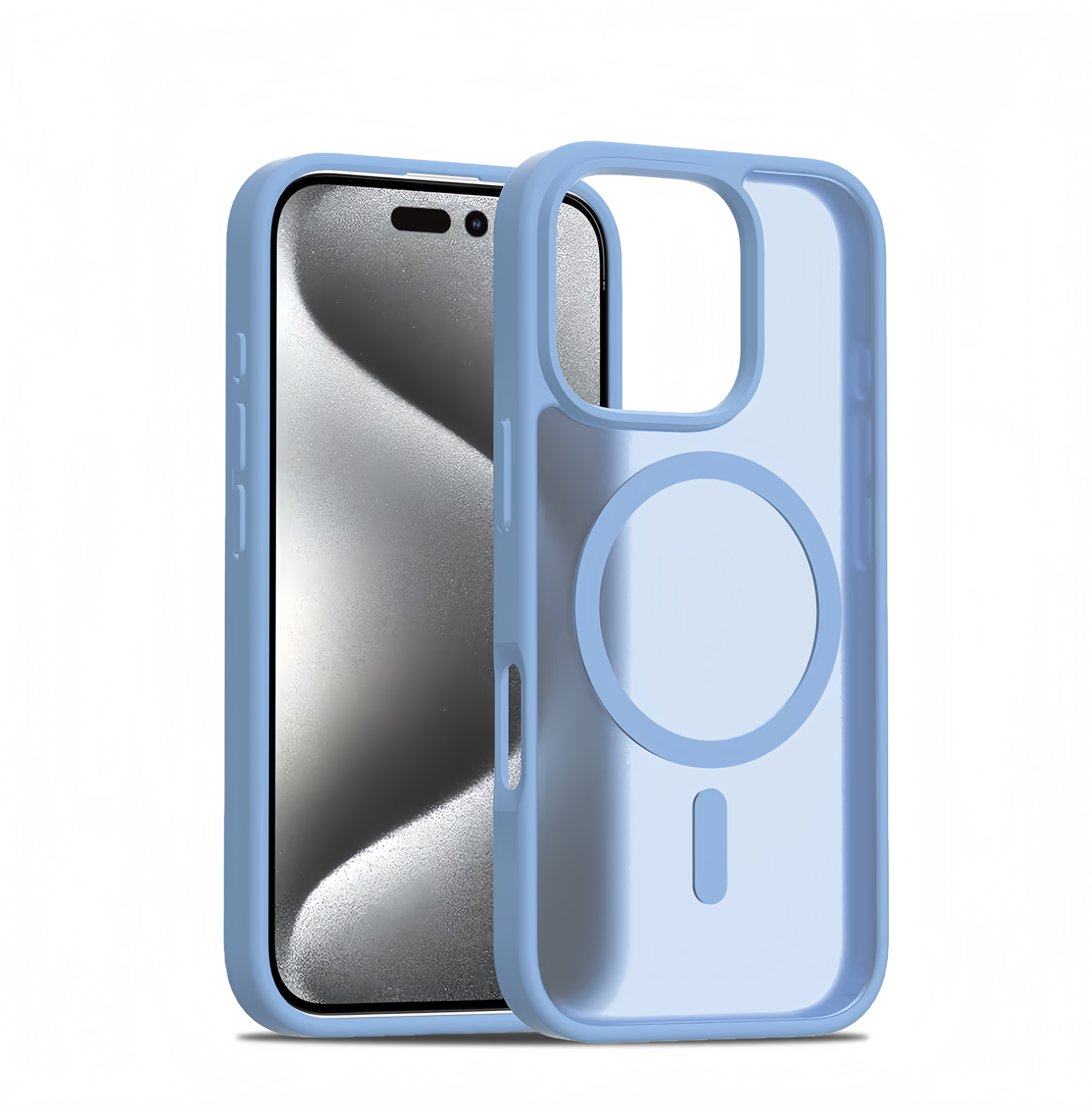 (1/100x) 16 Series Transparent Acrylic Magsafe iPhone Case