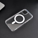 (1/100x Pack) 15/16 Series Magsafe Magnetic Clear iPhone Case
