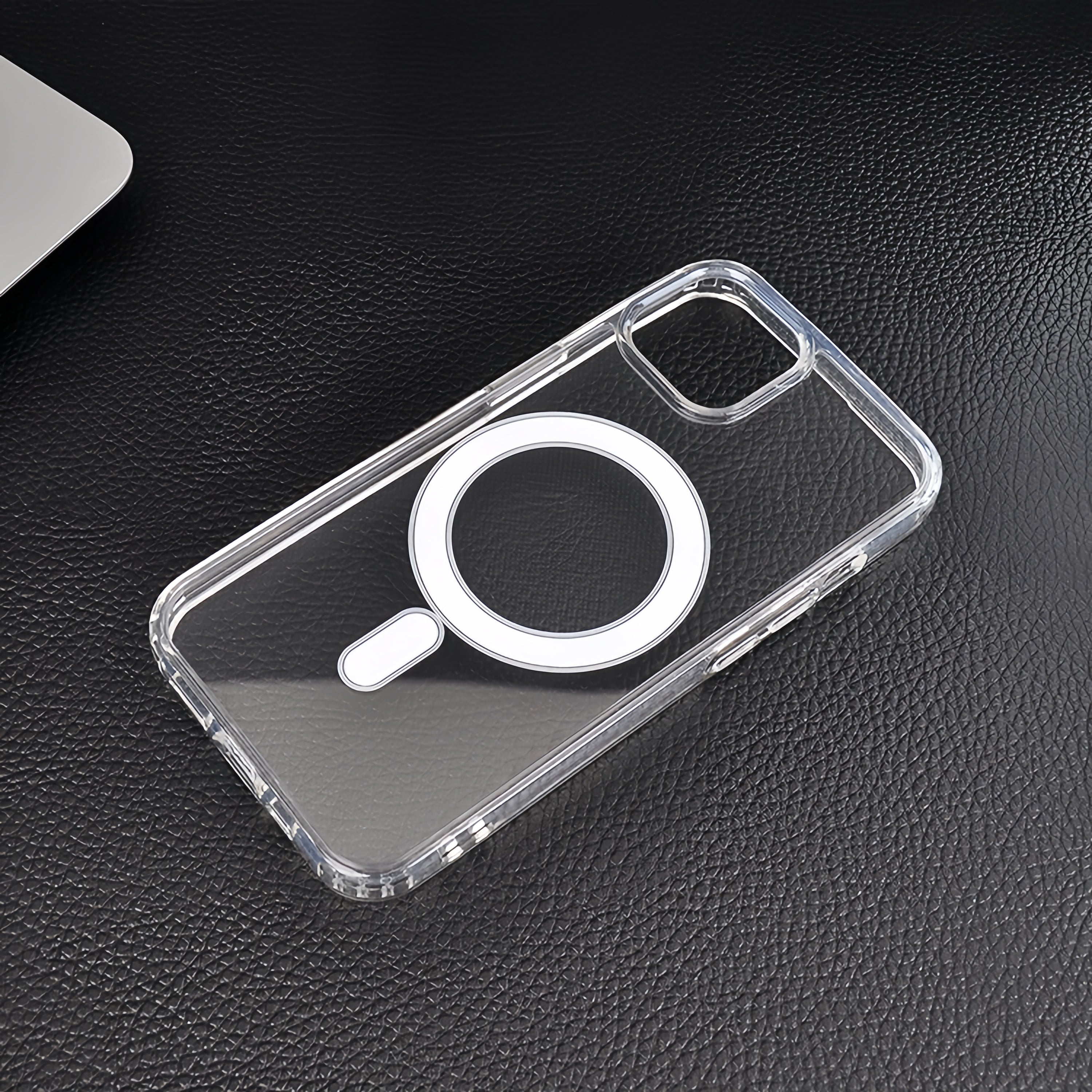 (1/100x Pack) 15/16 Series Magsafe Magnetic Clear iPhone Case