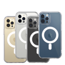 (1/100x Pack) 15/16 Series Magsafe Magnetic Clear iPhone Case