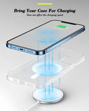 (1/100x Pack) 15/16 Series Magsafe Magnetic Clear iPhone Case