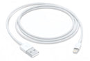 (1/250x Pack) USB A To Lightning 1 Metre Charging Cord
