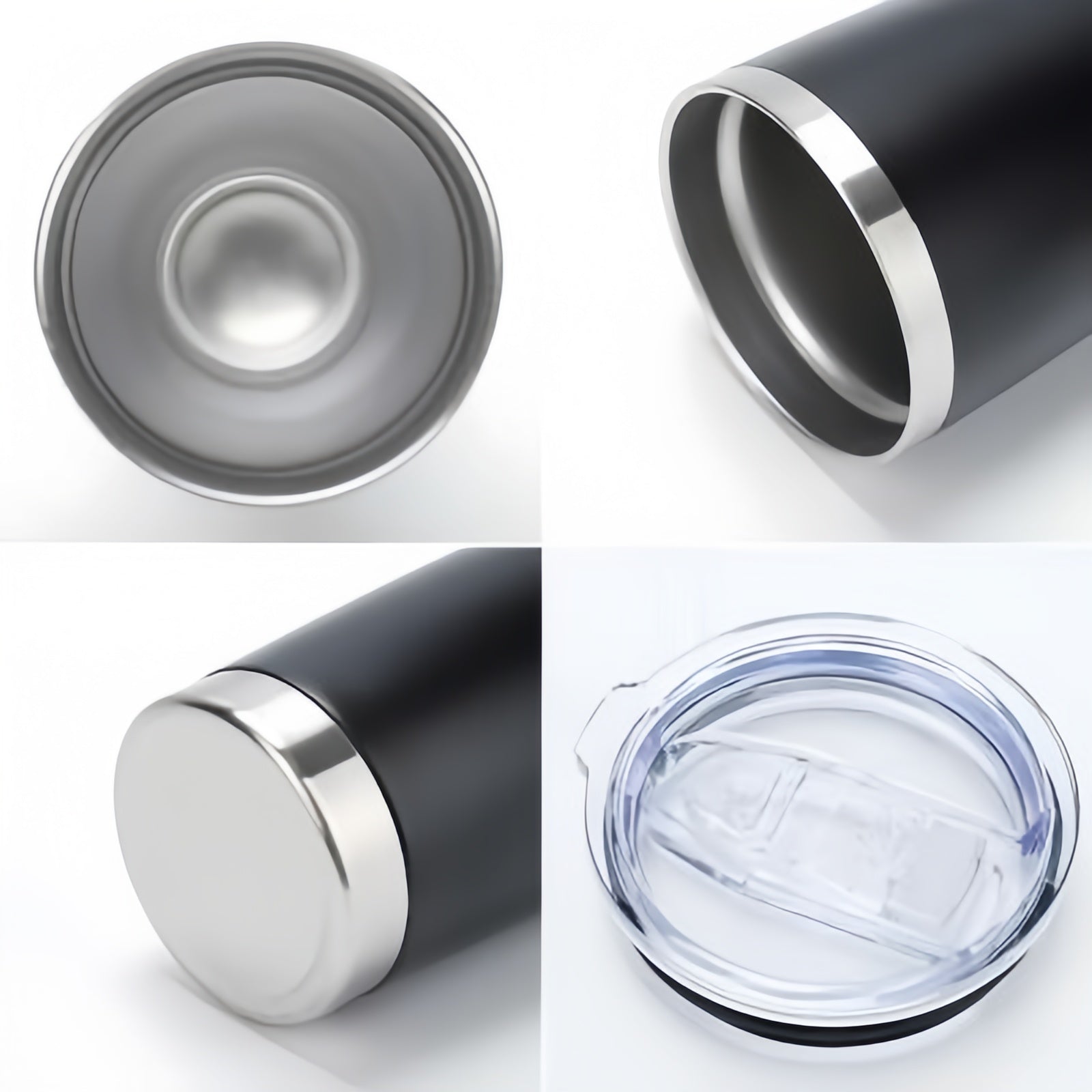 (1/100x Pack) 380ML Multi Coloured Stainless Steel Travel Tumbler