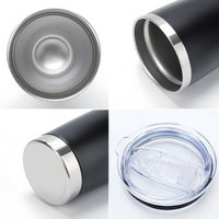 (1/100x Pack) 380ML Multi Coloured Stainless Steel Travel Tumbler