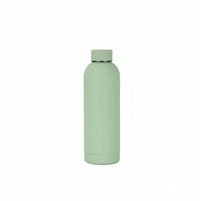 (1/100x Pack) 500ML/1L Double Insulated Stainless Steel Water Bottle