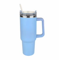 (1/100x Pack) 1.2L Double Insulated Stainless Steel Tumbler With Handle