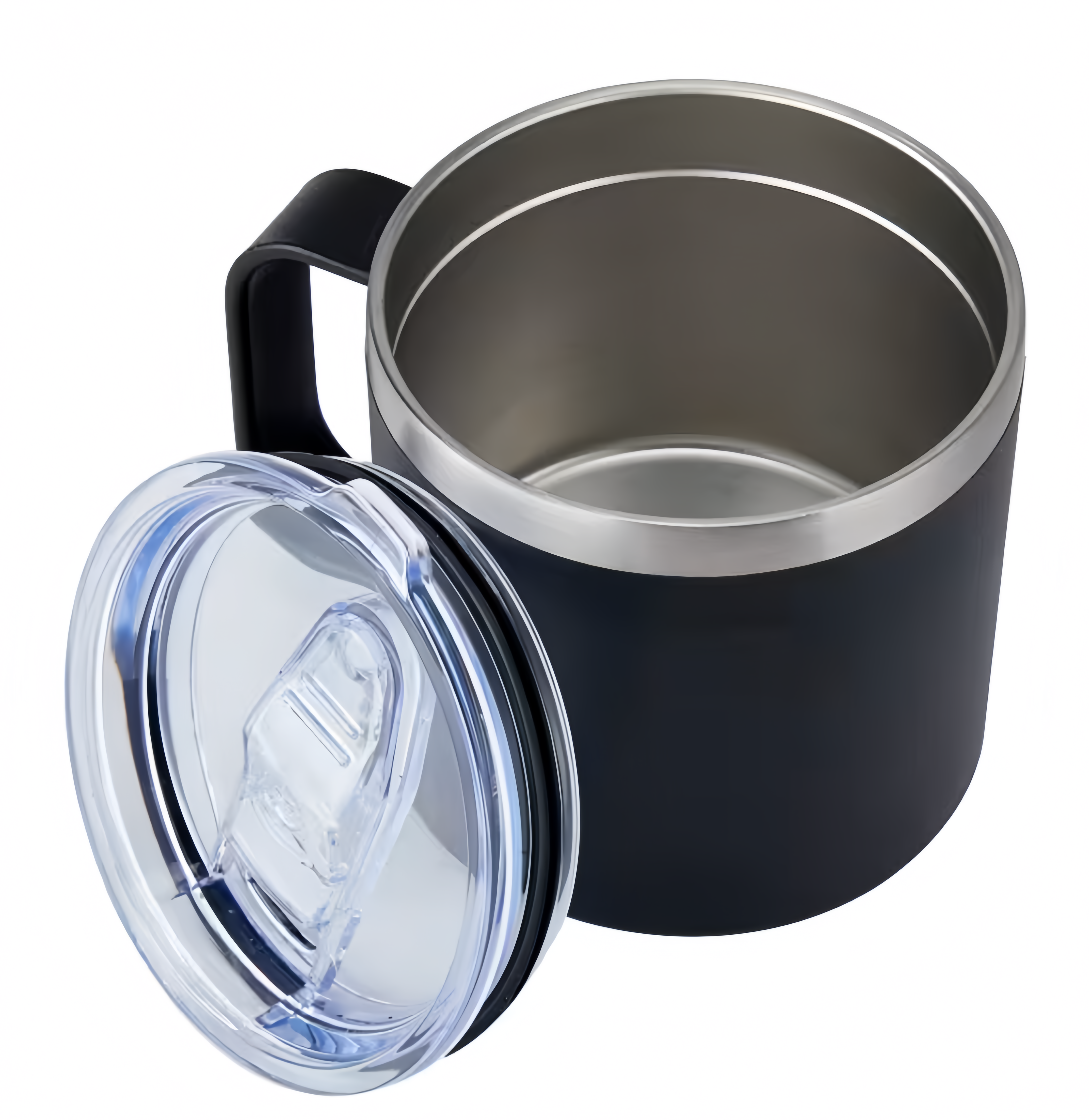 (1/100x Pack) 350ml Stainless Steel Insulated Coffee Mug