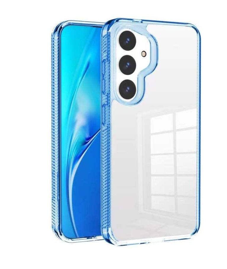 (1/100x Pack) S24 Series Transparent Shockproof Coloured Bumper Case