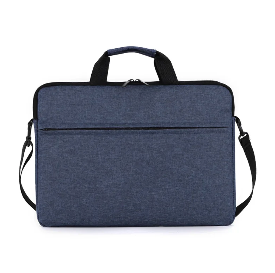 (1/100x Pack) Polyester Messenger Laptop Bag With Shoulder Strap
