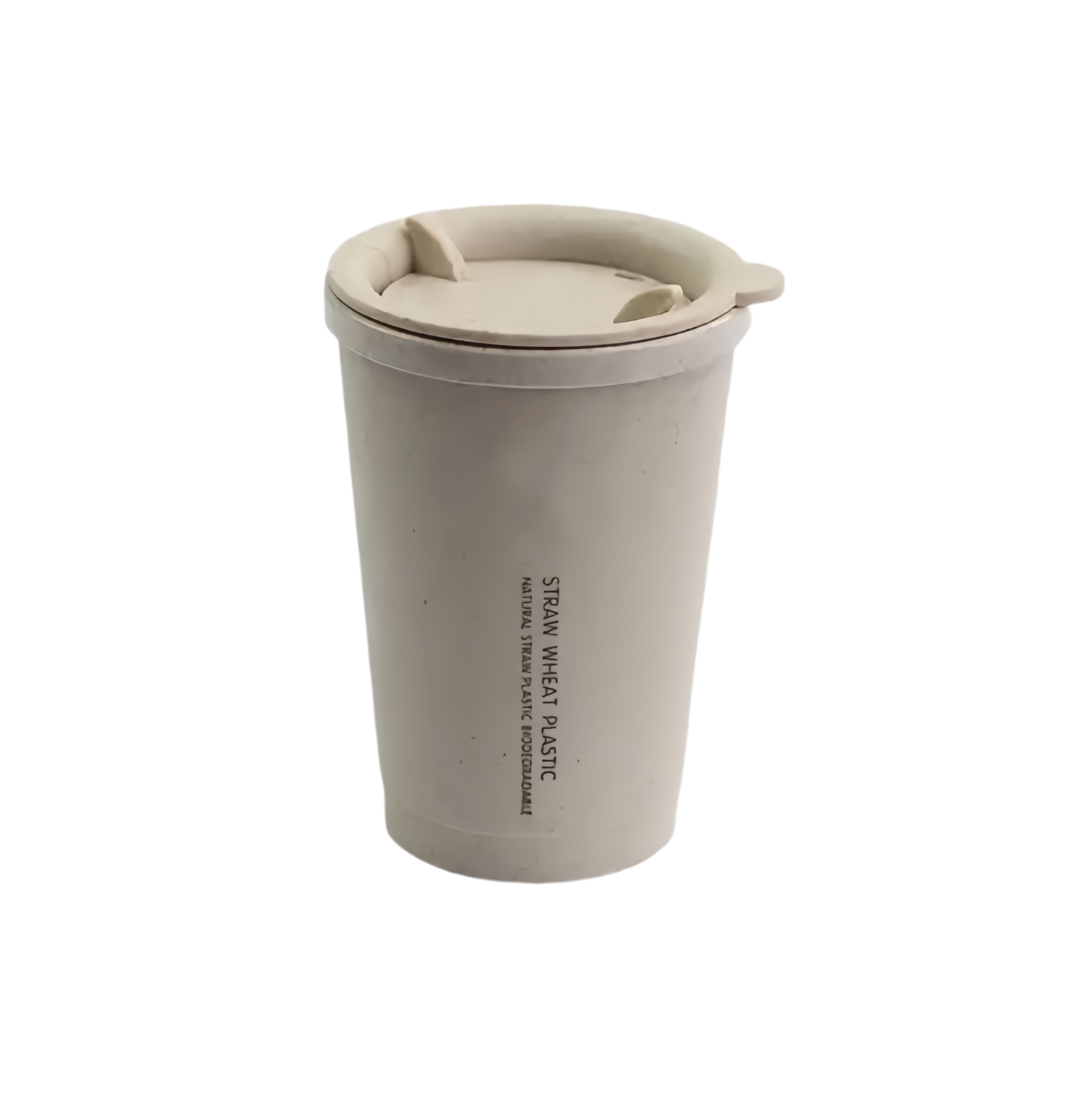 (1/100x Pack) 280ML Eco Friendly Wheat Straw Reusable Travel Mug