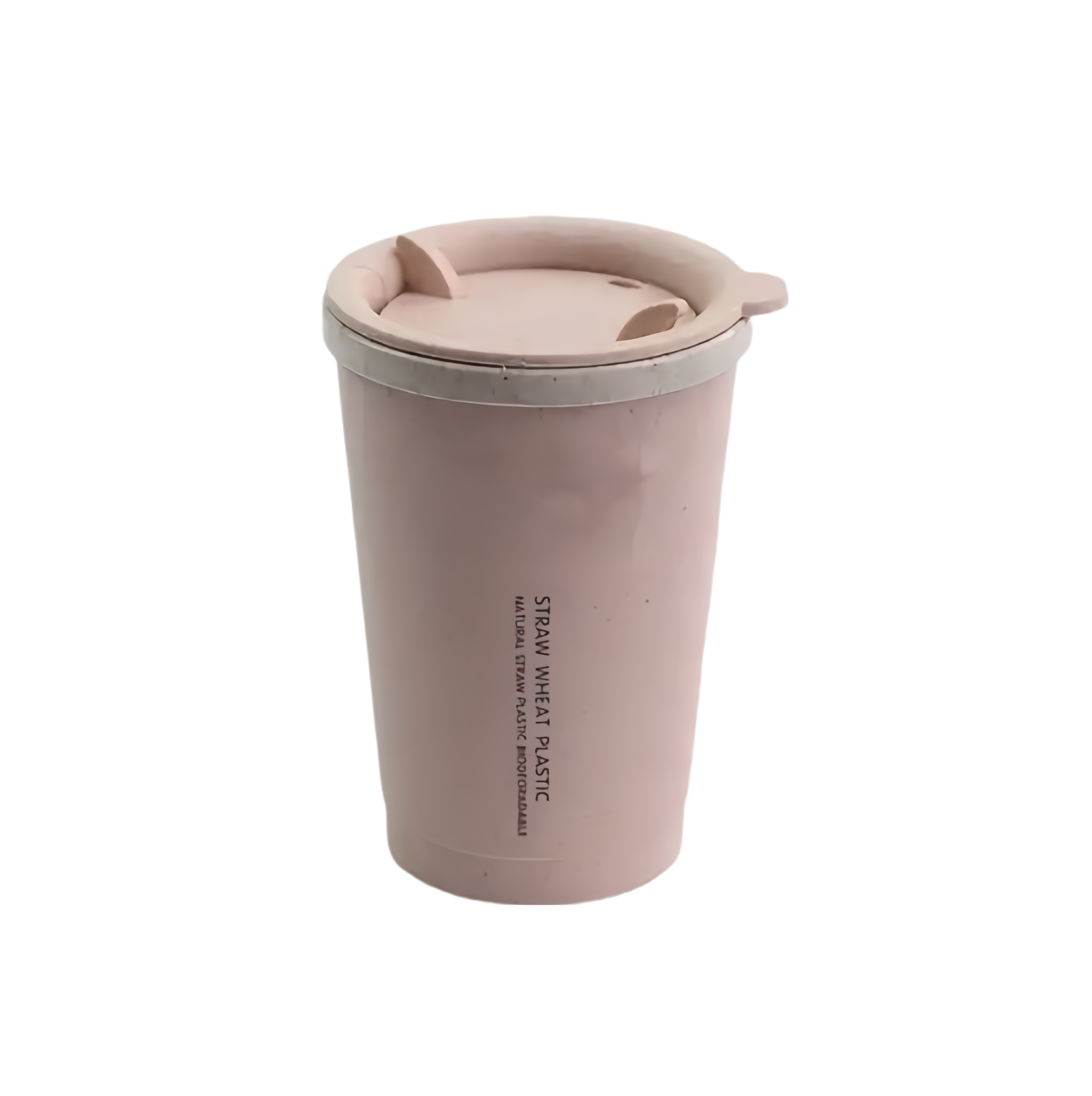 (1/100x Pack) 280ML Eco Friendly Wheat Straw Reusable Travel Mug