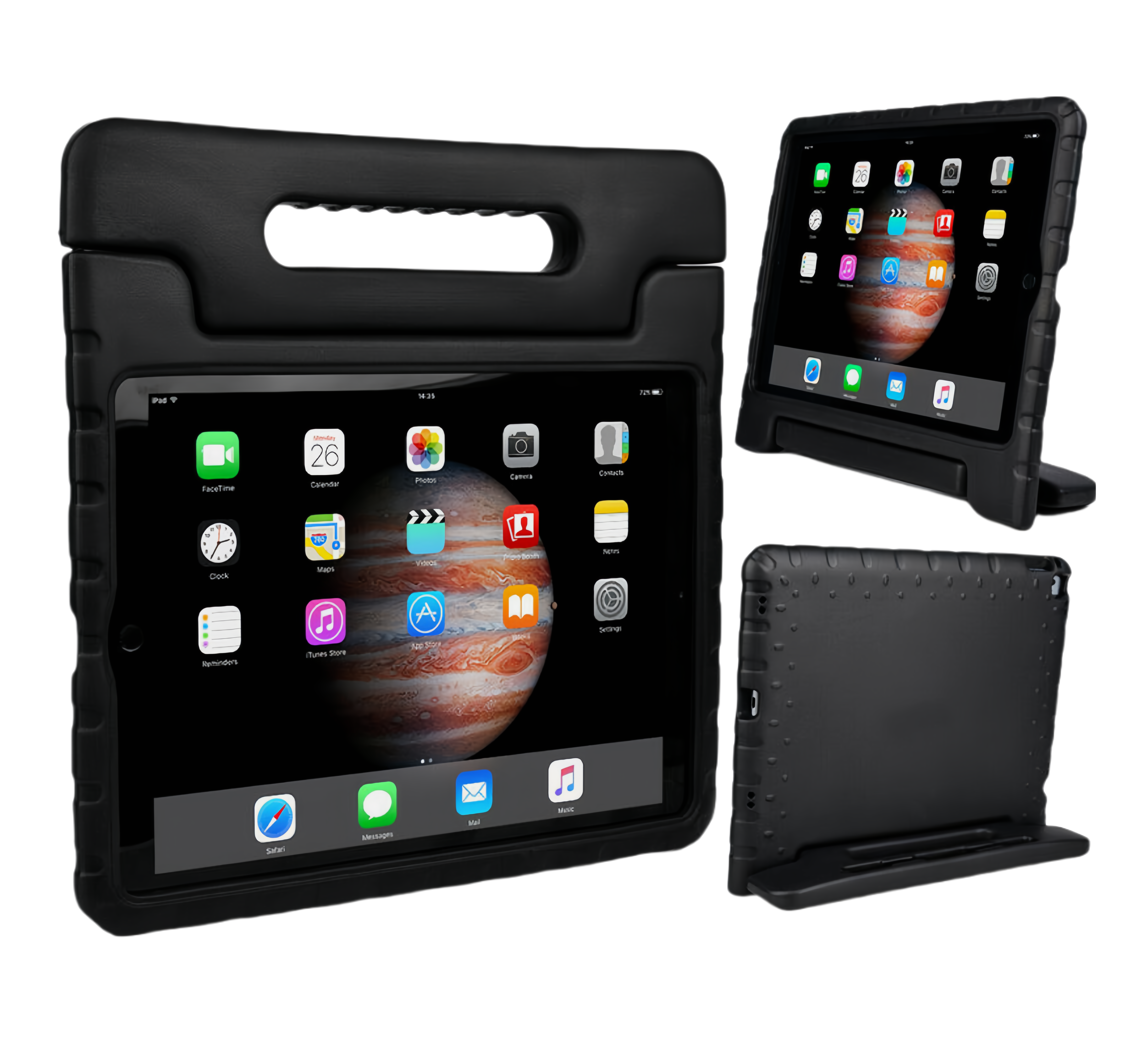 (1/100x Pack) Apple iPad Air Gen 7 11, 13 Inch EVA Protective Shockproof Kids Case With Stand For Children