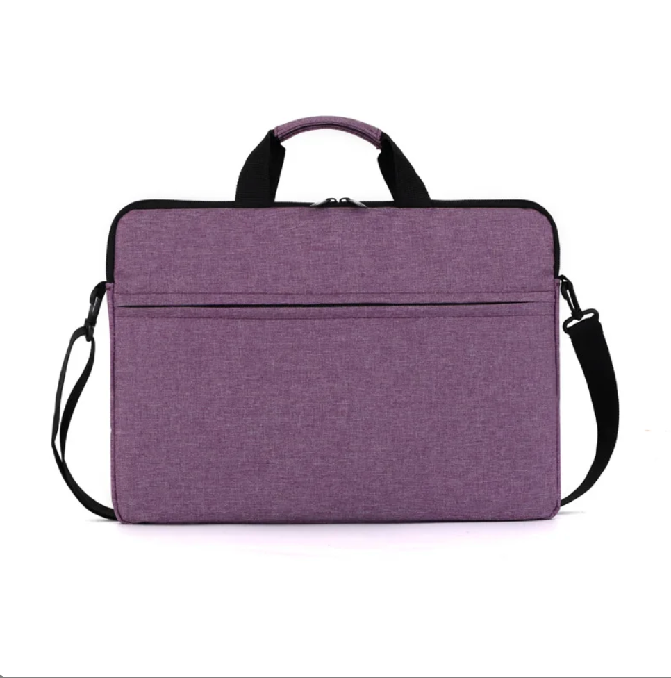 (1/100x Pack) Polyester Messenger Laptop Bag With Shoulder Strap