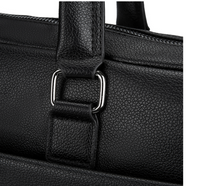 (1/100x Pack) Vegan Leather Modern Business Bag With Detachable Shoulder Strap