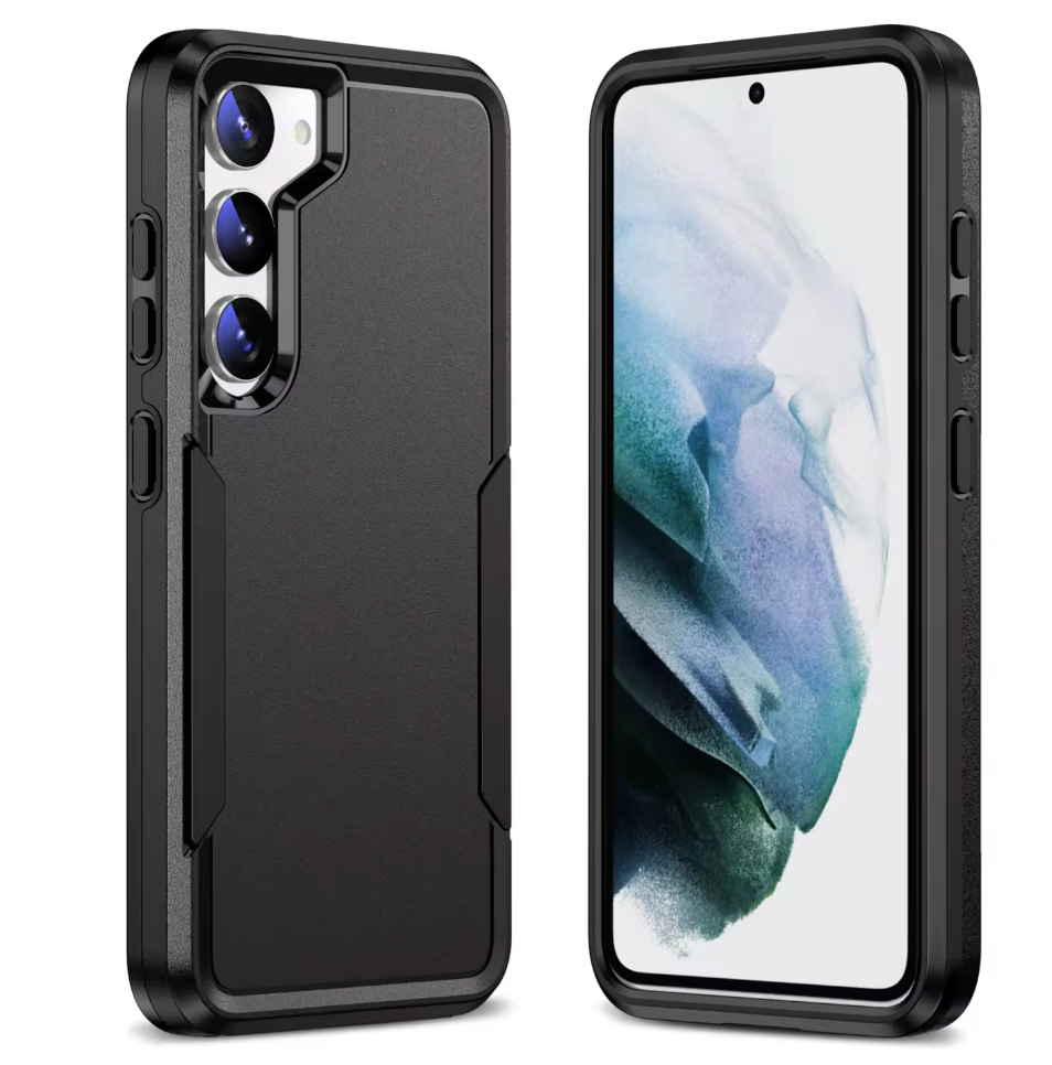 (1/100x Pack) S24 Series Heavy Duty Shock Proof Samsung Case