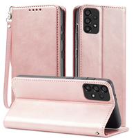 (1/100x Pack) S23 Series Magnetic Vegan Leather Samsung Case