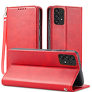 (1/100x Pack) S23 Series Magnetic Vegan Leather Samsung Case