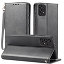 (1/100x Pack) S23 Series Magnetic Vegan Leather Samsung Case