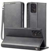 (1/100x Pack) S23 Series Magnetic Vegan Leather Samsung Case