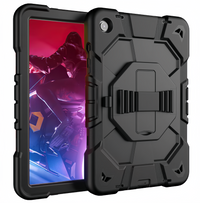 (1/100x Pack) Apple Generation 10, 11 Heavy Duty Grade iPad Case With Max Guard Handle/Grip