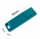 (1/100x Pack) 8/16/32GB USB Flash Drive With Case & Cap