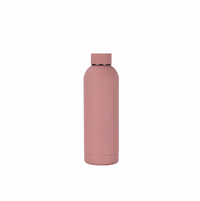 (1/100x Pack) 500ML/1L Double Insulated Stainless Steel Water Bottle